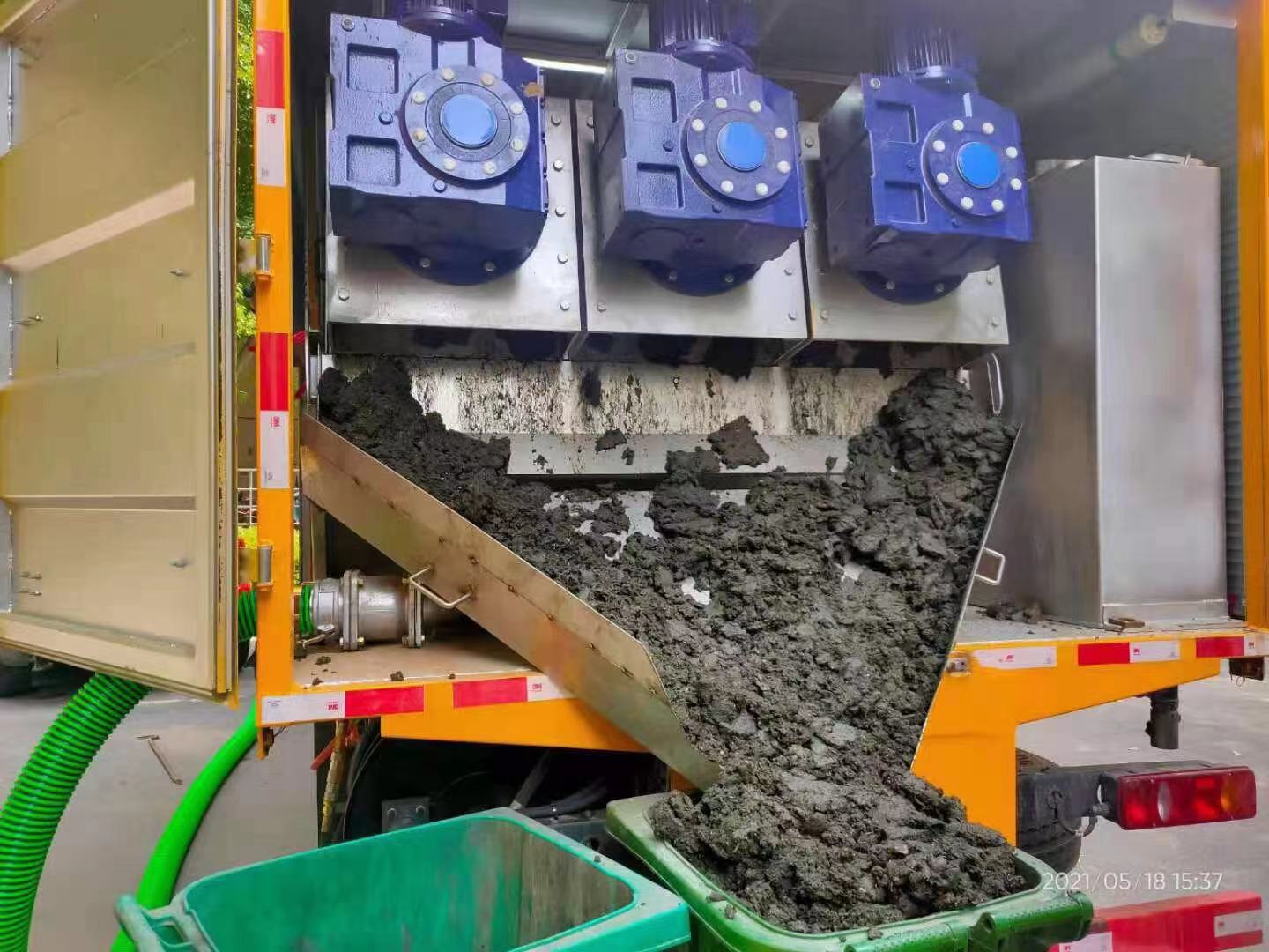 拱墅化粪池清掏城市维护站-泥浆净化干湿分离处理